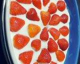صورة لخطوة 2 من وصفة كيكة الفراولة الهشة والطرية🤤🍓