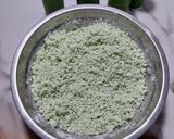 Foto langkah ke 4 dari resep Kue Putu Bambu (Dengan Cetakan Daun Pisang).