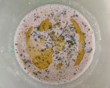 Foto del passaggio 2 della ricetta Farinata di ceci con cipolle fondenti e radicchio