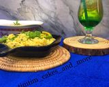A picture of step 2 of Cheesy pilaf rice.