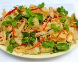 Hình bước làm 11 của món Gỏi Bưởi Chay