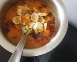 A picture of step 5 of Gatte ki Sabji.