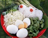 รูปขั้นตอนการทำที่ 7 ของ ขนมจีนน้ำยาไก่