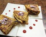 टोर्टिला रैप्स विद हेल्दी ट्विस्ट (tortilla wrap with healthy twist recipe in Hindi) रेसिपी चरण 5 फोटो