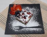 Pas rețetă Prăjitura de ricotta cu căpșuni și afine 12 fotografie
