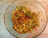 A picture of step 5 of Maggi Noodles Bhel.