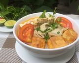 Hình bước làm 6 của món Bún riêu