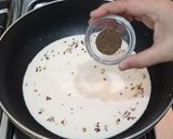 A picture of step 6 of Fettuccine Alfredo Pasta.