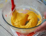 A picture of step 16 of Chocolate Muffins, Squash Cream Topping.