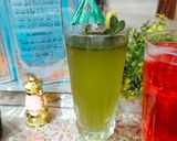 A picture of step 3 of Mint Margarita 🌿.