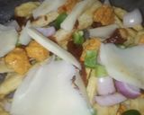 A picture of step 6 of Pizza fries 🍕 🍟.
