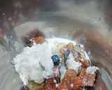A picture of step 1 of Carrot & Raisin Cake.