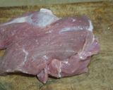 A picture of step 1 of Shami kabab.