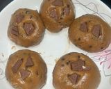 Hình bước làm 7 của món (Ko máy trộn, ko lò nướng) New York Cookies Ngoài Giòn Trong Dai Ngập Ngụa Chocolate