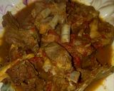 A picture of step 1 of Lamb pepper soup.