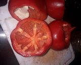 Foto del paso 1 de la receta: Morrón relleno