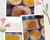 Foto langkah ke 3 dari resep Jelly mangga saos vla.
