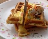 A picture of step 4 of Bacon & Cinnamon Waffle.