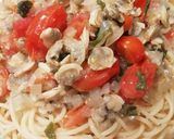 Foto del paso 10 de la receta: Salsa de tomates cherry y berberechos