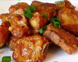Foto del paso 1 de la receta: Costillas al horno con salsa de soja y miel