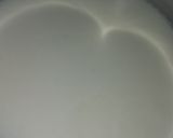 A picture of step 1 of Badam pista ice cream.