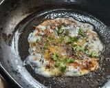 A picture of step 4 of Black pepper masala. egg 🥚 omlate.