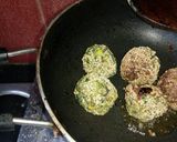 A picture of step 5 of Spinach laddoo.