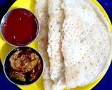 चावल आटे का चीला (Chawal atte ka cheela recipe in hindi) रेसिपी चरण 4 फोटो