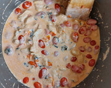 Foto del paso 6 de la receta: Corbatas con pollo en salsa de jitomate