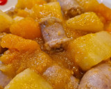 Foto del paso 5 de la receta: Salchichas guisadas con patatas y calabaza al tandoori masala