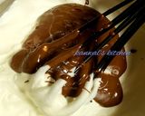 A picture of step 3 of Biscuit pudding.