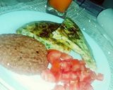 Foto del paso 5 de la receta: Tortilla fácil y rápida de zapallitos y fiambre
