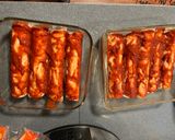 A picture of step 4 of Beef Enchiladas.
