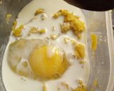 A picture of step 2 of Plantain waffles.