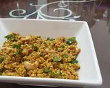 A picture of step 4 of Paneer Bhurji.