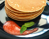 Foto del paso 6 de la receta: Pancakes con coulis de fresa