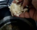 A picture of step 2 of Shahi Pulao.