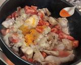 A picture of step 3 of Chicken Karahi 😋.