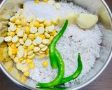 A picture of step 2 of Instant Rava Dosa.
