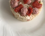 Foto del paso 6 de la receta: Arroz con longanizas y verduras 🍅 🫑 🧅