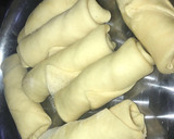 A picture of step 7 of Fishroll with bread crumbs.