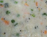 A picture of step 4 of Mix Veg Upma.