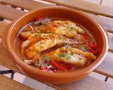 Foto del paso 9 de la receta Colitas de rape con salsa de escalivada