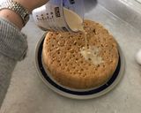 A picture of step 18 of Tres Leches Cake ❤️.