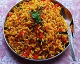 A picture of step 3 of Murmure /Mamra /Puffed Rice Chatpati.