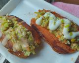 Foto del paso 9 de la receta: Batata/camote/boniato relleno de salteado de vegetales🍠🥦🧅🌶️