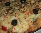 A picture of step 11 of Colorful chicken pizza #4weekchallenge#.