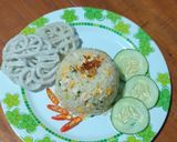 Foto langkah ke 5 dari resep Nasi goreng Hongkong Simpel.