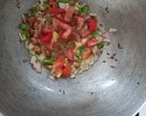 A picture of step 6 of Dahi upma.