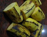 Foto del paso 1 de la receta: Empanadas de plátano maduro